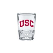 USC Trojans Arch Heavy Bottom Tapered Shot Glass